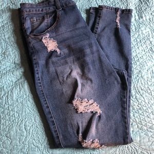 Plus size jeans